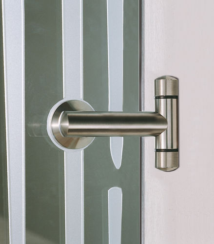 Glass door hinge - GEO  - Casali - for shower door / stainless steel / contemporary