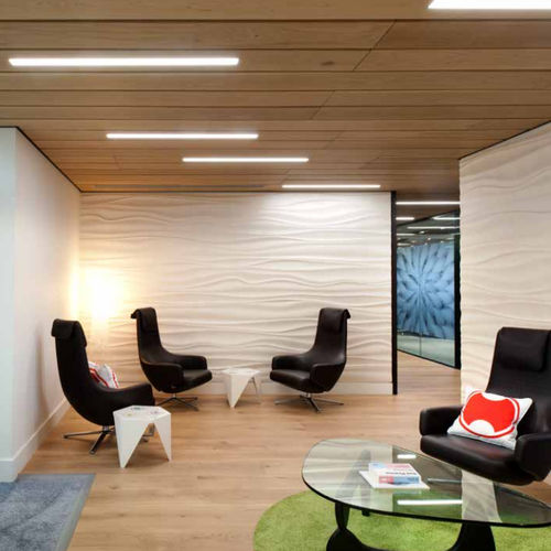 Wall-mounted decorative panel - VAPOUR - Armourcoat USA - plaster / 3D