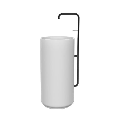 Washbasin mixer tap - 6777-U8-80MA - JUSTIME - built-in / metal / outdoor
