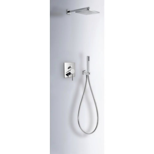 Recessed wall shower set - MONO-TERM®: 20118006 - TRES Grifería - contemporary / with hand shower / with adjustable shower head