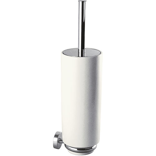 Chromed metal toilet brush - MAX-TRES: 16163624 - TRES Grifería - ceramic / wall-mounted