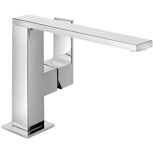 Washbasin mixer tap - CUADRO-TRES: 10620501 - TRES Grifería - countertop / chromed metal / bathroom