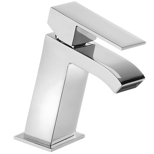 Washbasin mixer tap - CUADRO-TRES: 00620101 - TRES Grifería - countertop / chromed metal / bathroom