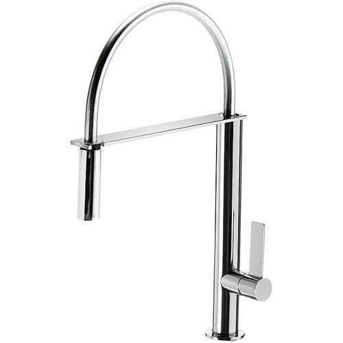 Countertop mixer tap - CLASS-TRES: 20548701 - TRES Grifería - chromed metal / kitchen / 1-hole