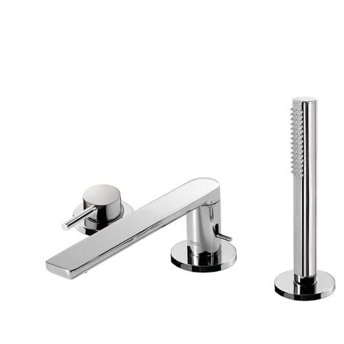 Shower mixer tap - MAX-TRES: 06216103 - TRES Grifería - for bathtub / deck mounted / chromed metal