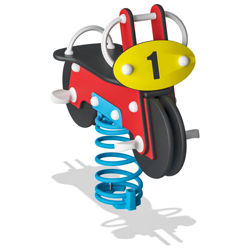 Plywood spring rocker - M130  - KOMPAN - transport / 1-seat