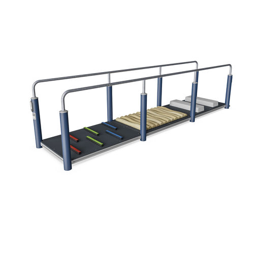 Commercial obstacle course - FSW224 - KOMPAN - walk ramp / stepper / outdoor