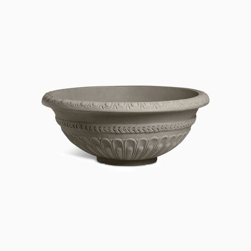 Low-density polyethylene (LDPE) planter - CIOTOLA GIULIA - SERRALUNGA - round / 100% recyclable / traditional