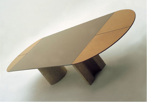 Contemporary dining table - P 650 - Saporiti Italia - wooden / commercial / indoor