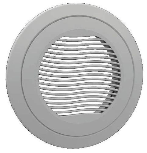 Polystyrene ventilation grill - BOREA - Systemair - round / indoor / home