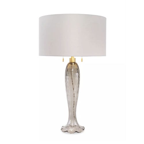 Contemporary lampshade - SIRENA  - Donghia - brass / glass / custom-made