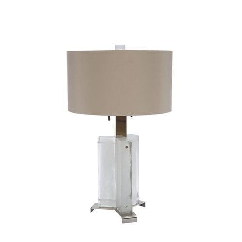 Contemporary lampshade - MUSE - Donghia - fabric / metal / glass