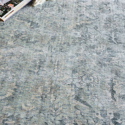 Contemporary rug - MORETON  - Donghia - patterned / wool / cotton