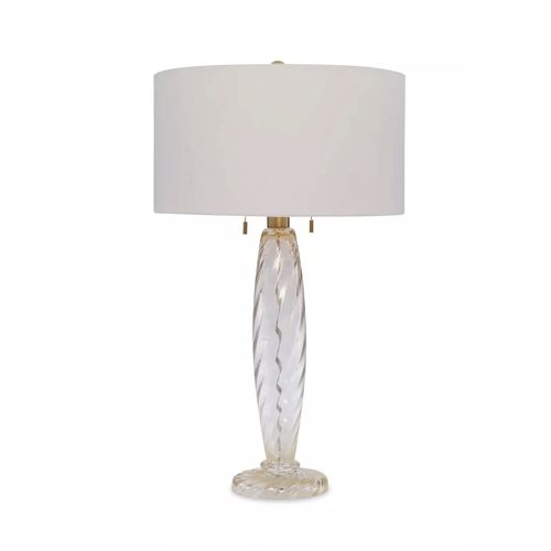 Contemporary lampshade - ONDOSO  - Donghia - brass / Venetian glass