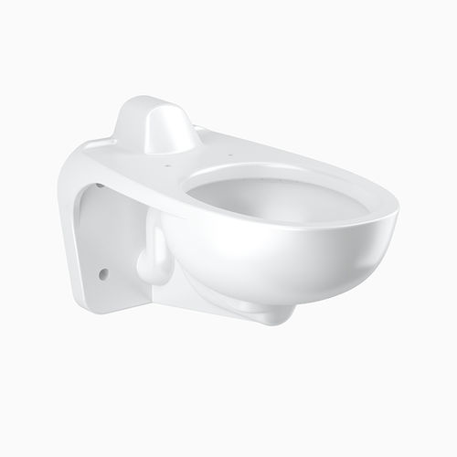 Wall-hung toilet - ST-2469 - Sloan - porcelain / commercial / oval
