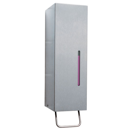 Commercial soap dispenser - B-26637 TRIMLINESERIES&trade; - Bobrick Washroom Equipment - wall-mounted / stainless steel / manual