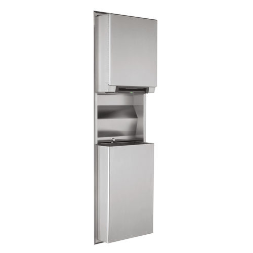 Wall-mounted paper towel dispenser - B-3974 ClassicSeries® AutoRoll - Bobrick Washroom Equipment - metal / electronic