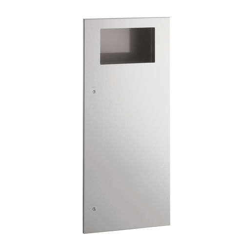 Hygienic trash can - B-35643 TRIMLINESERIES&trade; - Bobrick Washroom Equipment - wall-mounted / stainless steel / contemporary