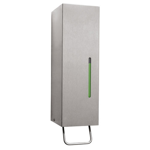Commercial soap dispenser - B-26627 TRIMLINESERIES&trade; - Bobrick Washroom Equipment - wall-mounted / stainless steel / manual