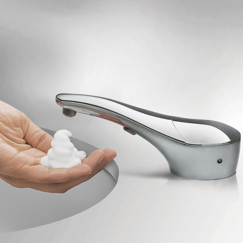 Commercial soap dispenser - B-828 SUREFLO&reg; - Bobrick Washroom Equipment - built-in / ABS / chrome