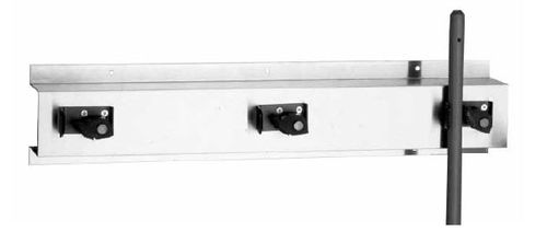 Broom holder - B-223x24 - Bobrick Washroom Equipment