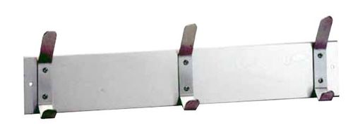 Wall-mounted coat rack - B-232x24 Hat and Coat Rack - Bobrick Washroom Equipment - contemporary / stainless steel / commercial