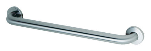 Stainless steel grab bar - B-6806 - Bobrick Washroom Equipment - straight / wall-mounted / commercial