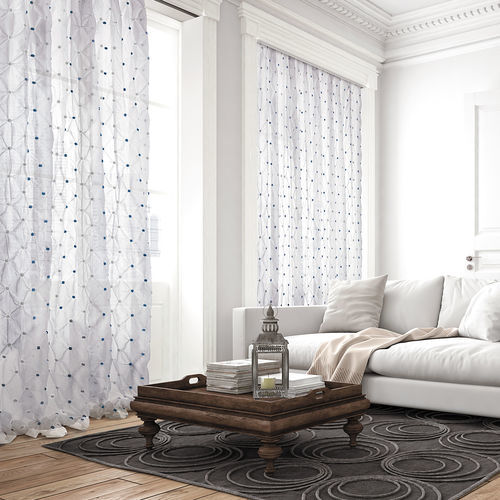 Curtain fabric - TOPAZIO - SIMTA S.p.A. - for interior design / plain / patterned