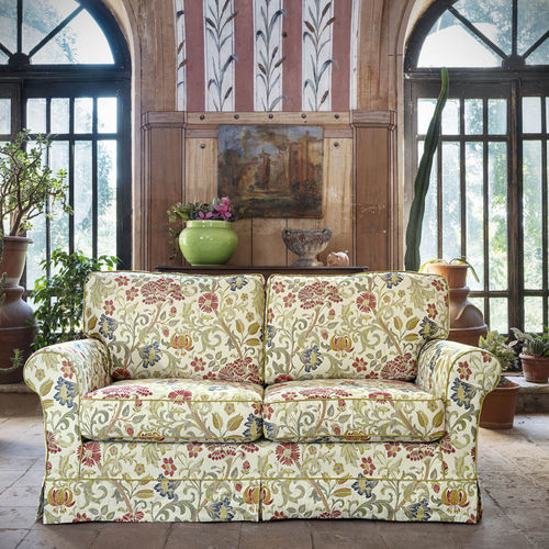 Upholstery fabric - ARCADIA - SIMTA S.p.A. - floral pattern / cotton / viscose