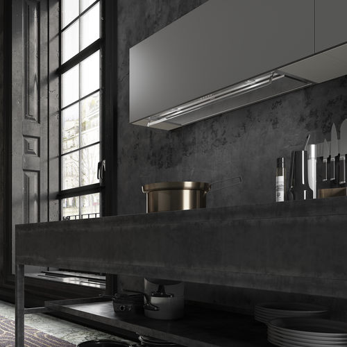 Built-in range hood - IN-NOVA PREMIUM - Faber S.p.A - with built-in lighting