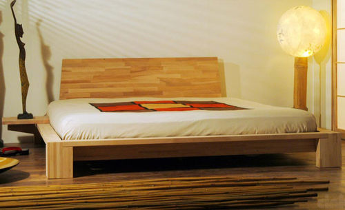 Canopy bed - KYOTO - Cinius - double / contemporary / with headboard