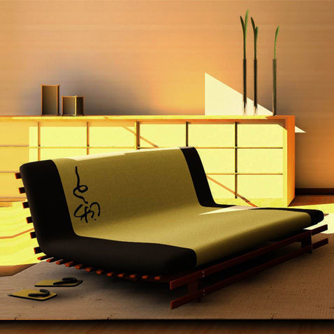 Sofa bed - TORONTO - Cinius - contemporary / fabric / futon