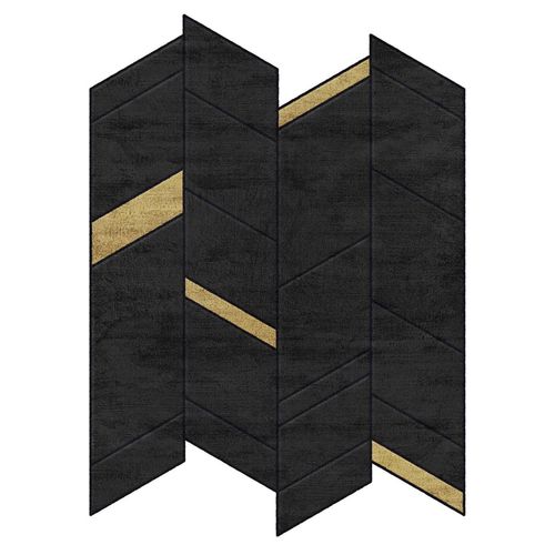 Contemporary rug - GIPSY - Sirecom Tappeti - geometric / bamboo fiber / hand-tufted