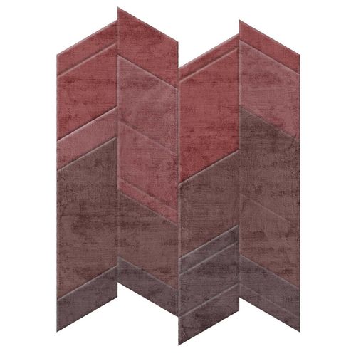 Contemporary rug - MAGMA - Sirecom Tappeti - geometric / bamboo fiber / hand-tufted