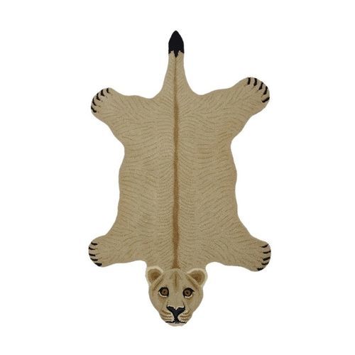Contemporary rug - LION NATURAL - SITAP Società Italiana Tappeti - animal motif / wool / tufted