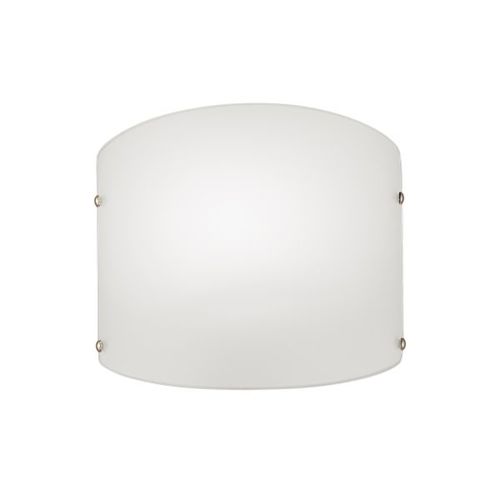 Contemporary wall light - CRIO - Ivela spa - indoor / glass / curved