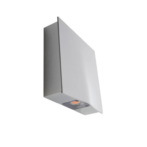 Contemporary wall light - BALTI 150 - Ivela spa - outdoor / cast aluminum / rectangular