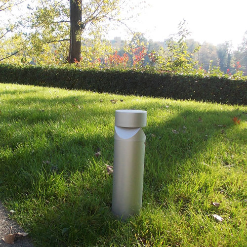 Public space bollard light - TURKS - Ivela spa - garden / contemporary / extruded aluminum