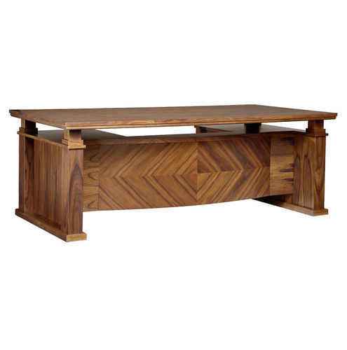 Traditional desk - MASTER: MADISON - SMANIA - wooden / panel end / commercial