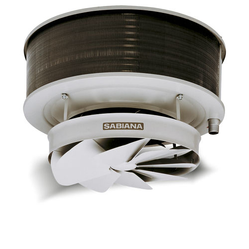 Electric air heater - POLARIS - Sabiana - hot water / ceiling-mounted