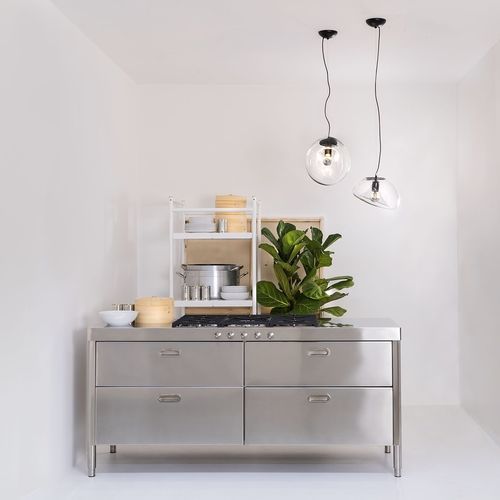Pendant lamp - LIGHTBODY S - Leucos srl - metal / glass / contemporary