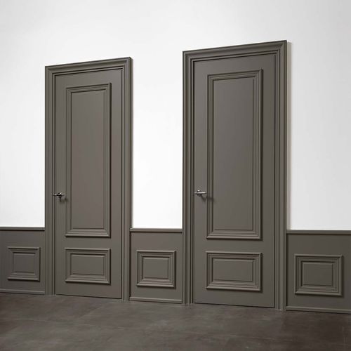 Wooden decorative panel - COLOR DOGE PP - BARAUSSE - for interior / lacquered / white