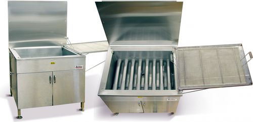 Gas fryer - 734CG-734FG - ADAMATIC - commercial / free-standing
