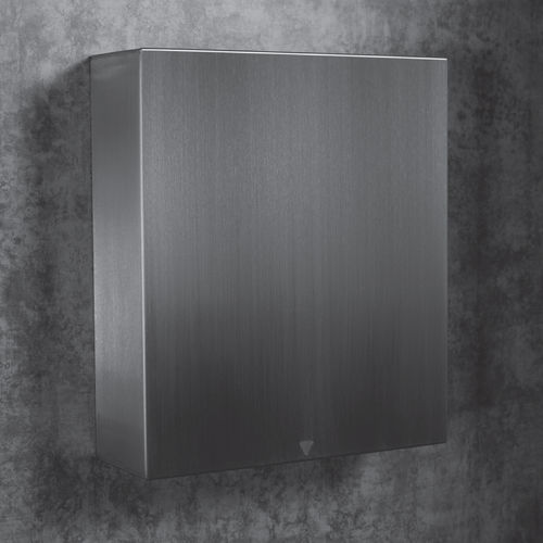Automatic hand dryer - FINO - Thrislington Cubicles - wall-mounted / stainless steel / high-speed