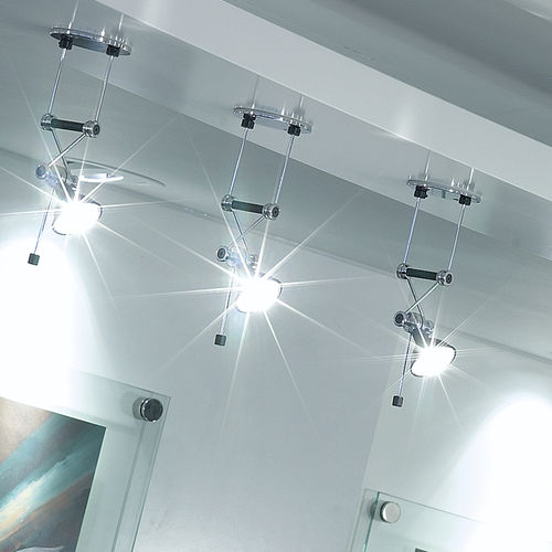 Ceiling-mounted spotlight - TZ.14 - Shopkit - halogen / round / commercial
