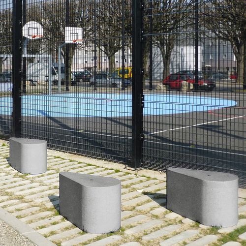 Security bollard - GOUTTE - Escofet - parking prevention / concrete / for public space