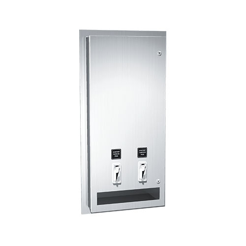 Wallmounted tampon dispenser 0464 American Specialties, Inc