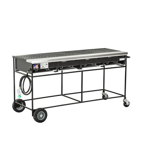 Gas grill A4CCLPCI Big John Grills & Rotisseries floormounted