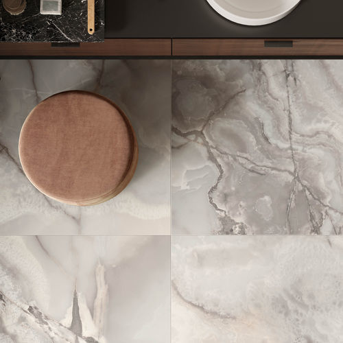Porcelain stoneware tile - ONICE PERLA   - Casalgrande Padana - natural finish / high-gloss / indoor