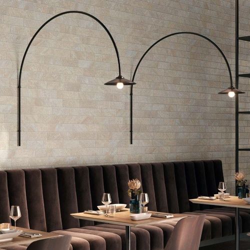 Porcelain stoneware tile - MURETTO GRIGIO - Casalgrande Padana - natural finish / indoor / bathroom
